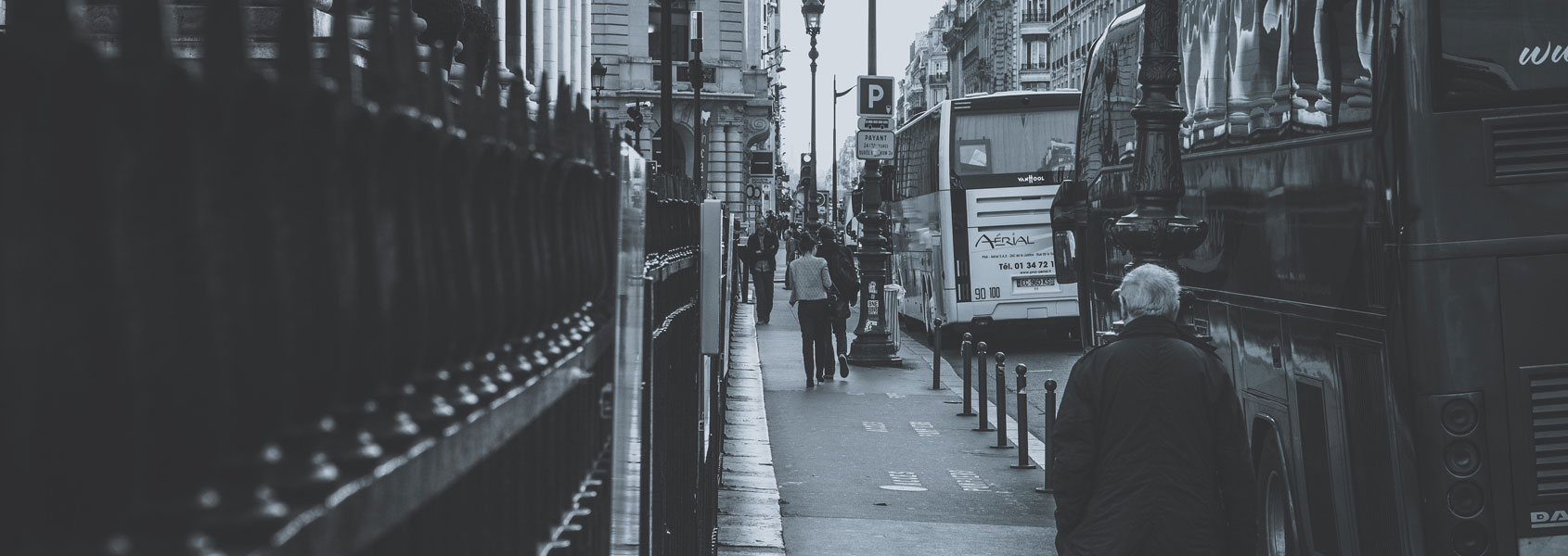 une rue dans Paris